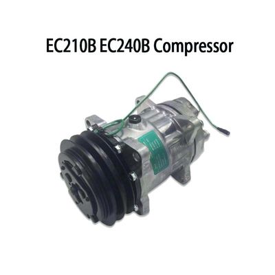 Compresor R134A de la CA del aire de Volvo Excavtor EC210 EC240 EC460 24V