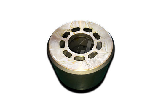 Piezas hidráulicas de Rexroth de la placa de la válvula del bloque de cilindro de bomba de pistón A4VG90