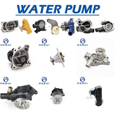 EC210B Excavator D5E Water Pump for  Engine Coolant Pump